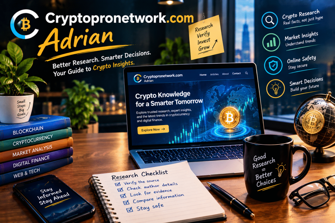 Cryptopronetwork com Adrian